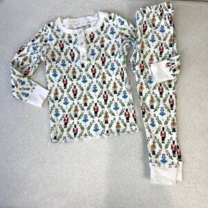 Roller Rabbit Nutcracker Cotton Long John Pajamas 2